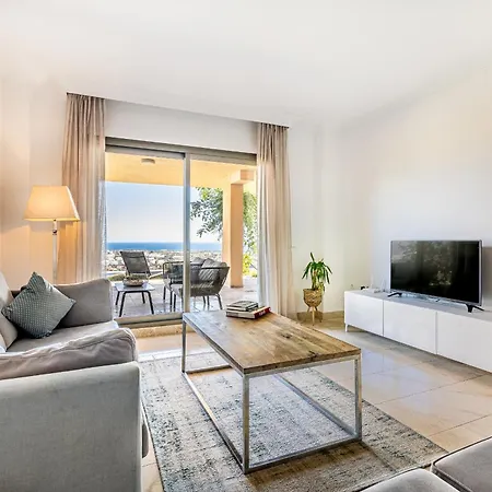 Sea Views And Garden In Hacienda Cifuentes Apartment Estepona Exterior photo