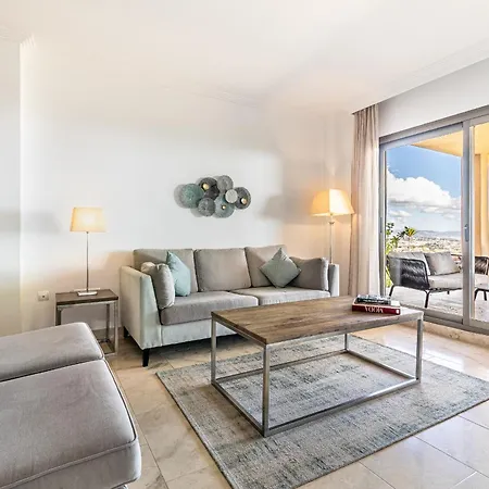 Sea Views And Garden In Hacienda Cifuentes Apartment Estepona Exterior photo