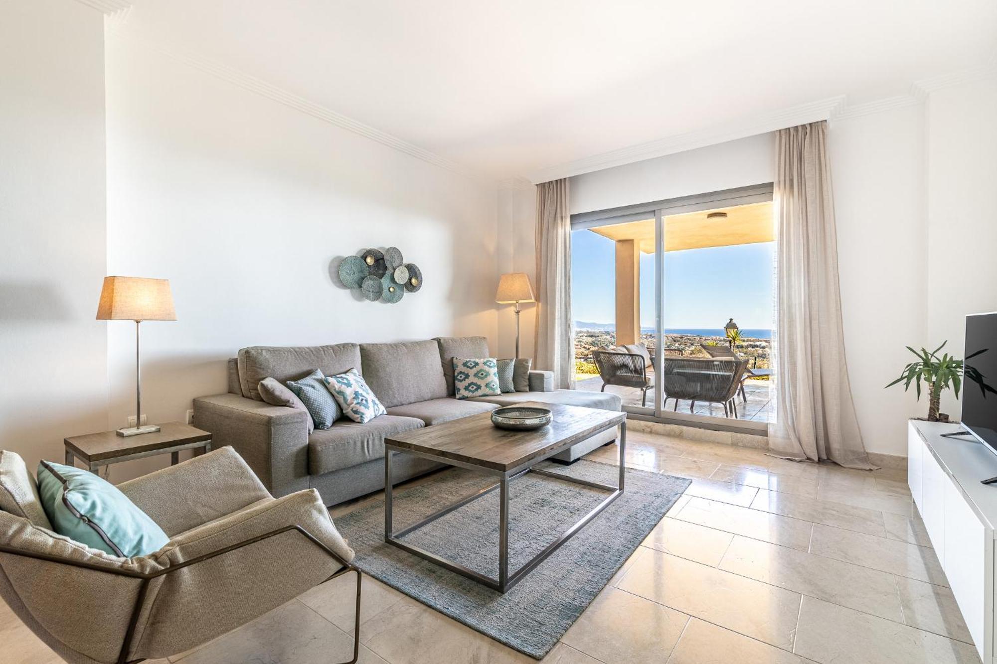 Sea Views And Garden In Hacienda Cifuentes Apartamento Estepona